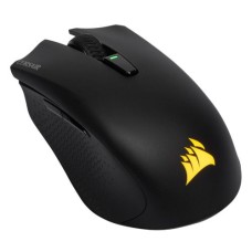   	  	  	  	The CORSAIR HARPOON RGB WIRELESS gaming mouse lets you choose how to play, with the ability to easily connect to your PC via hyper-fast, sub-1ms SLIPSTREAM Corsair Wireless Technology, Bluetooth or USB wired connection.    	     	  	