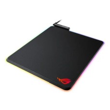   	     	  		ROG Balteus RGB hard gaming mouse pad with optimized tracking surface, 15-zone individually customizable Aura Sync lighting, USB passthrough, and non-slip rubber base  		       	  		370 x 320mm portrait-oriented gaming mouse pad wit