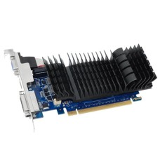   	     	ASUS GeForce GT 730 2GB GDDR5 low profile graphics card for silent HTPC build (with I/O port brackets)    	     	  		Silent passive cooling means true 0dB - perfect for quiet home theater PCs and multimedia centers.  	  		Auto-Extreme T