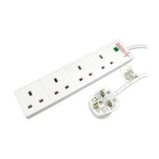   	  	The Spire power extension blocks are perfect for home or office use  	     	  		Surge protection status LED  	  		White  	  		13a Fuse    