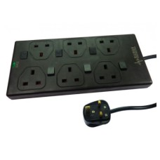   	     	  	  	Individually Switched UK Power Extension - Black    	  		  		These power extension blocks are perfect for home and office use to provide power to work stations and any home or office equipment that uses a standard UK plug.  	  		 