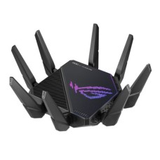   	  	  	  	GT-AX11000 Pro Tri-Band WiFi 6 gaming router, 2.5G port, 10G port, enhanced hardware, ASUS RangeBoost Plus, 5.9 GHz, Triple-level game acceleration, free network security and AiMesh support    	     	     	  		High-efficiency WiFi 6 