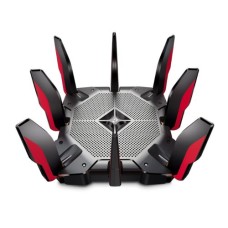   	  	AX11000 Next-Gen Tri-Band Gaming Router    	  		The Fastest Wi-Fi 6 Gaming Router – AX11000 speed machine that delivers 12-streams Wi-Fi Speeds Over 10 Gbps: 4804 Mbps (5 GHz Gaming) + 4804 Mbps (5 GHz) + 1148 Mbps (2.4 GHz)  	  		Game Acceler