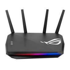   	  	GS-AX3000 dual-band WiFi 6 gaming router, PS5 compatible, Mobile Game Mode, VPN Fusion, lifetime free internet security, Instant Guard, Gear Accelerator, Gaming Port, Adaptive QoS, port forwarding, ASUS Aura RGB    	     	  		New-generation WiF