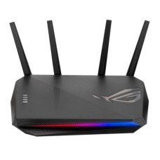   	  	GS-AX5400 dual-band WiFi 6 gaming router, PS5 compatible, Mobile Game Mode, VPN Fusion, lifetime free internet security, Instant Guard, Gear Accelerator, Gaming Port, Adaptive QoS, port forwarding, ASUS Aura RGB    	     	  		New-generation WiF