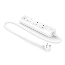   	  		3 Smart Outlets + 2 USB Ports – Supports 5 appliances simultaneously with 3 independently controllable smart outlets and 2 always-on USB ports. Ideal for charging devices in the home and office.  	  		Surge Protection – Surge protection