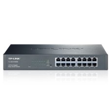   	     	TL-SG1016DE    	     	  		16 10/100/1000Mbps RJ45 ports  	  		Provides network monitoring, traffic prioritization and VLAN features  	  		Innovative energy-efficient technology reduces power output by up to 40%  	  		Simple network set-