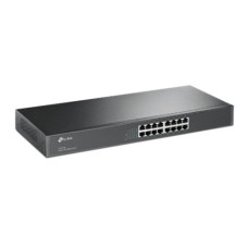   	  	     	16-Port 10/100Mbps Rackmount Switch  	     	  		16 10/100Mbps RJ45 ports  	  		Innovative energy-efficient technology saves power up to 40%  	  		Supports MAC address self-learning and auto MDI/MDIX  	  		Standard 19-inch rack-mounta