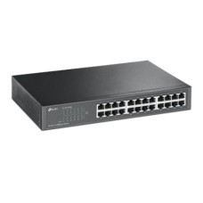   	  	  	  	24-port 10/100Mbps Desktop/Rackmount Switch    	     	  		24 10/100M RJ45 ports.  	  		Innovative energy-efficient technology saves power up to 75%  	  		Supports MAC address self-learning and auto MDI/MDIX.  	  		Standard 13-inch steel c