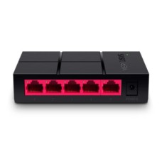   	  	5-Port 10/100/1,000 Mbps Desktop Switch    	  		Five 10/100/1,000 Mbps auto-negotiation RJ45 ports with auto MDI / MDIX supported  	  		Easily wired network expansion  	  		Compact design for flexible arrangement  	  		Plug and play setup, no config