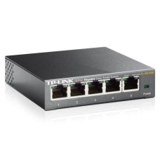   	TL-SG105E    	5-Port Gigabit Easy Smart Switch    	     	  		5 10/100/1000Mbps RJ45 ports  	  		Provides network monitoring, traffic prioritization and VLAN features  	  		Innovative energy-efficient technology reduces power output by up to 75%  	