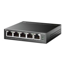   	  	5-Port Gigabit Easy Smart Switch with 4-Port PoE+  	     	  		Five 10/100/1000Mbps RJ45 ports   	  		Equipped with four 802.3af/at PoE+ ports with up to 30W for each port, data and power can be transferred on one single cable  	  		Support