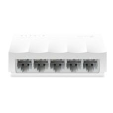   	     	5-Port 10/100Mbps Desktop Network Switch    	  		5 x 10/100Mbos Auto-Negotiation RJ45 ports, supporting Auto-MDI/MDIX  	  		Green Ethernet technology saves power consumption  	  		IEEE 802.3X flow control provides reliable data transfer  	  