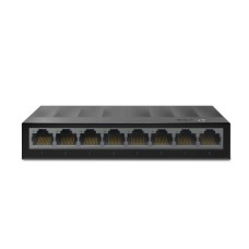   	  	8-Port 10/100/1000Mbps Desktop Switch    	  		10/100/1000Mbos Auto-Negotiation RJ45 port supporting Auto-MDI/MDIX  	  		Green Ethernet technology saves power  	  		IEEE 802.3X flow control provides reliable data transfer  	  		Steel housing, desktop