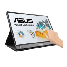   	  	ASUS ZenScreen Touch MB16AMT USB portable monitor — 15.6-inch, IPS, Full HD, 10-point Touch, Built-in Battery, Hybrid Signal Solution, USB Type-C, Micro-HDMI, Compatible with Laptops, Smartphones, Gaming Consoles, and Cameras    	     	  