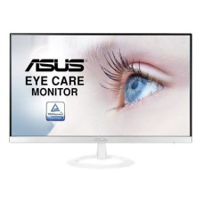   	     	ASUS VZ249HE-W Eye Care Monitor - 23.8 inch, Full HD, IPS, Ultra-slim, Frameless, Flicker Free, Blue Light Filter    	  		Stylish ultra-slim profile is only 7mm thin  	  		Frameless design suitable for multi-display use  	  		IPS technology 