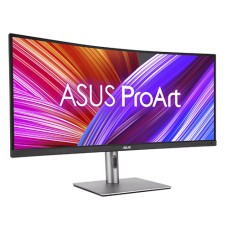   	  	  	ASUS ProArt Display PA34VCNV Curved Professional Monitor - 34.1-inch, IPS, 21:9 3440 x 1440, 3800R Curvature, 100% sRGB / Rec.709, Color Accuracy deltaE < 2, Calman Verified, USB-C Docking PD 96W, RJ45, Ergonomic Stand, Green Sustainability  	