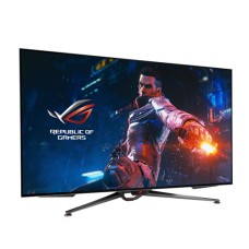   	  	     	ROG Swift OLED PG48UQ gaming monitor - 47.5-inch 4K, OLED, 138Hz (overclocked), 0.1 ms (GTG), G-SYNC compatible, anti-glare micro-texture coating, custom heatsink, uniform brightness, 98% DCI-P3, true 10-bit, HDMI 2.1, DisplayPort 1.4    