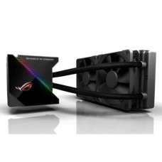   	     	ROG Ryujin all-in-one liquid CPU cooler with color OLED, Aura Sync RGB and Noctua iPPC 2000 PWM 120mm radiator fan    	  		1.77" color OLED for real-time system stats and personalized logos or animations  	  		Embedded microfan helps to