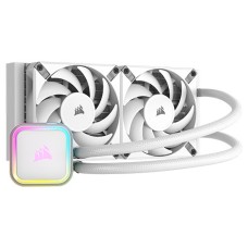   	  	  	  	The CORSAIR iCUE H100i RGB ELITE Series liquid CPU coolers offer first-class CPU cooling, integrated RGB lighting, and refined aesthetics, equipped with CORSAIR AF ELITE Series PWM fans that deliver powerful airflow and specialized low-noise c