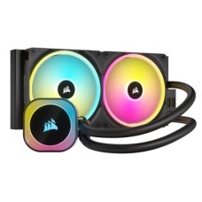   	  	  	CORSAIR iCUE LINK H115i RGB Liquid CPU Cooler - QX140 RGB Fans - 280mm Radiator - Fits Intel® LGA 1700, AMD® AM5 - iCUE LINK System Hub Included    	     	  		The CORSAIR iCUE LINK H115i RGB Liquid CPU Cooler helps your processor rea