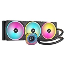   	  	     	CORSAIR iCUE LINK H170i LCD Liquid CPU Cooler - QX140 RGB Fans - Large 420mm Radiator - Fits Intel LGA 1700, AMD AM5 - iCUE LINK System Hub Included    	     	The CORSAIR iCUE LINK H170i LCD Liquid CPU Cooler shows off your creativit