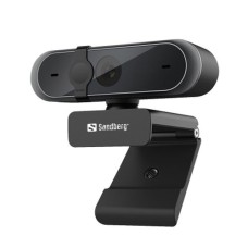   	  	Sandberg USB Webcam Pro offers you a sharp and clear picture thanks to the Full HD 1080P resolution.   	     	The lens features auto focus and automatic light adjusting, so that the counterpart can always see you clearly. A small embedded 