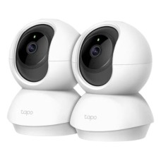   	  	  	Pan/Tilt Home Security Wi-Fi Cameras    	  		High-Definition Video: Records every image in crystal-clear 1080p definition  	  		Pan and Tilt: 360º horizontal and 114º vertical range  	  		Advanced Night Vision: Provides a visual distanc