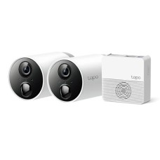   	  	  	  	Smart Wire-Free Security Camera System, 2-Camera System    	     	  		1080p Full High Definition - Check 24 hrs clear view through the Tapo APP.  	  		180-Day Battery Life* - The rechargeable and removable battery with a low-pow