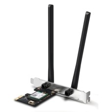   	  	  	AX3000 Wi-Fi 6 Bluetooth 5.2 PCIe Adapter    	  		Unext-Gen Dual Band Speed —  Speeds up to 2402 Mbps (5 GHz) + 574 Mbps (2.4 GHz)  	  		Better Experience — More devices, lower latency and less congestion  	  		Wider Signal Cover