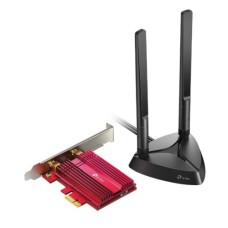   	  	AX3000 Wi-Fi 6 Bluetooth 5.0 PCIe Adapter    	  		Unrivaled Wi-Fi 6 Speed-Breaks the gigabit barrier with speed up to 2402 Mbps (5 GHz) + 574 Mbps (2.4 GHz)  	  		Smoother Experience-75% lower latency ensures ultra-responsive real-time gaming  	  		