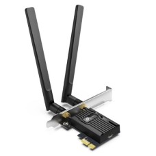   	  	  	AX3000 Wi-Fi 6 Bluetooth 5.2 PCIe Adapter  	     	  		Unrivalled Wi-Fi 6 Speed—Breaks the gigabit barrier with speed up to 2402 Mbps (5 GHz) + 574 Mbps (2.4 GHz)  	  		Smoother Experience—75% lower latency ensures ultra-responsiv